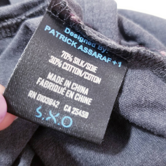 Patrick Assaraf Silk Blend Long Sleeve Tees - Picture 12 of 12